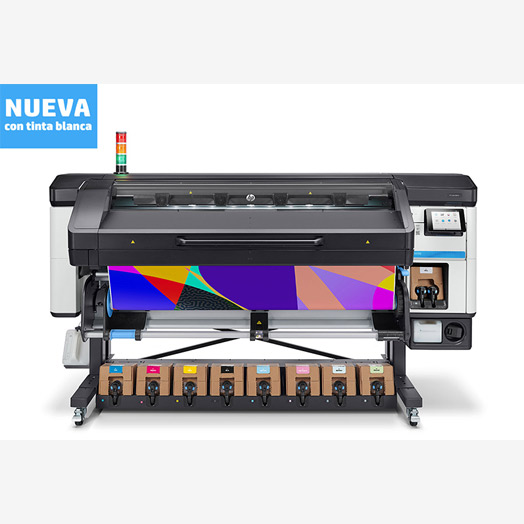 Impresora HP LATEX 800W con tinta blanca - VZZ Comunicación Visual