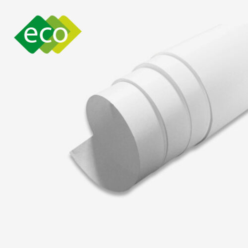 VINILO INTERCOAT LIBRE DE PVC (POLIOLEFINA) BLANCO BRILLO 90 MICRAS
