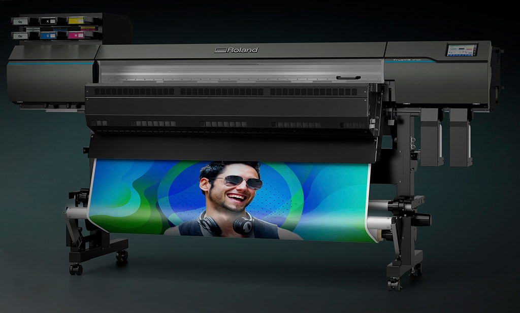 Impresora Roland TrueVis AP-640 con tintas de resina