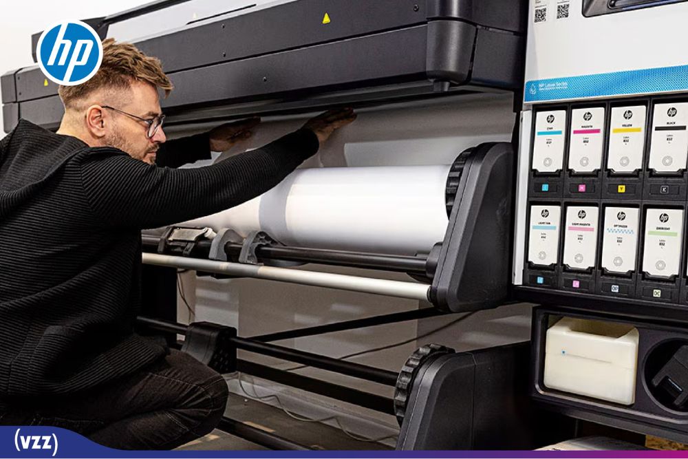 Impresoras HP para gran formato con tintas látex sostenibles